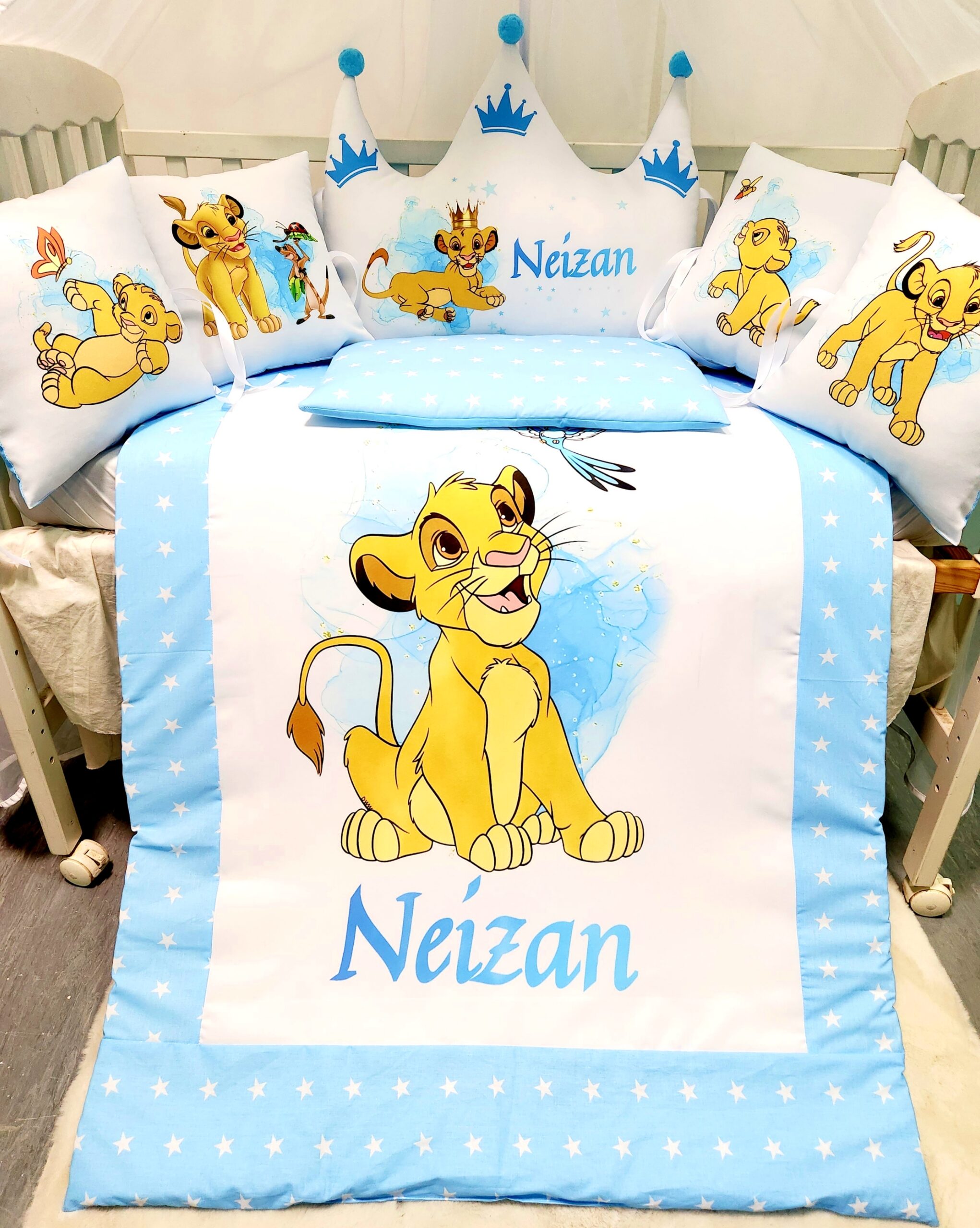 Modelo Coroa «Rei Leão estrelas»