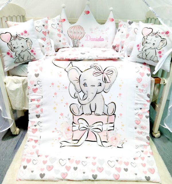 Modelo Coroa «Elefante com presente»