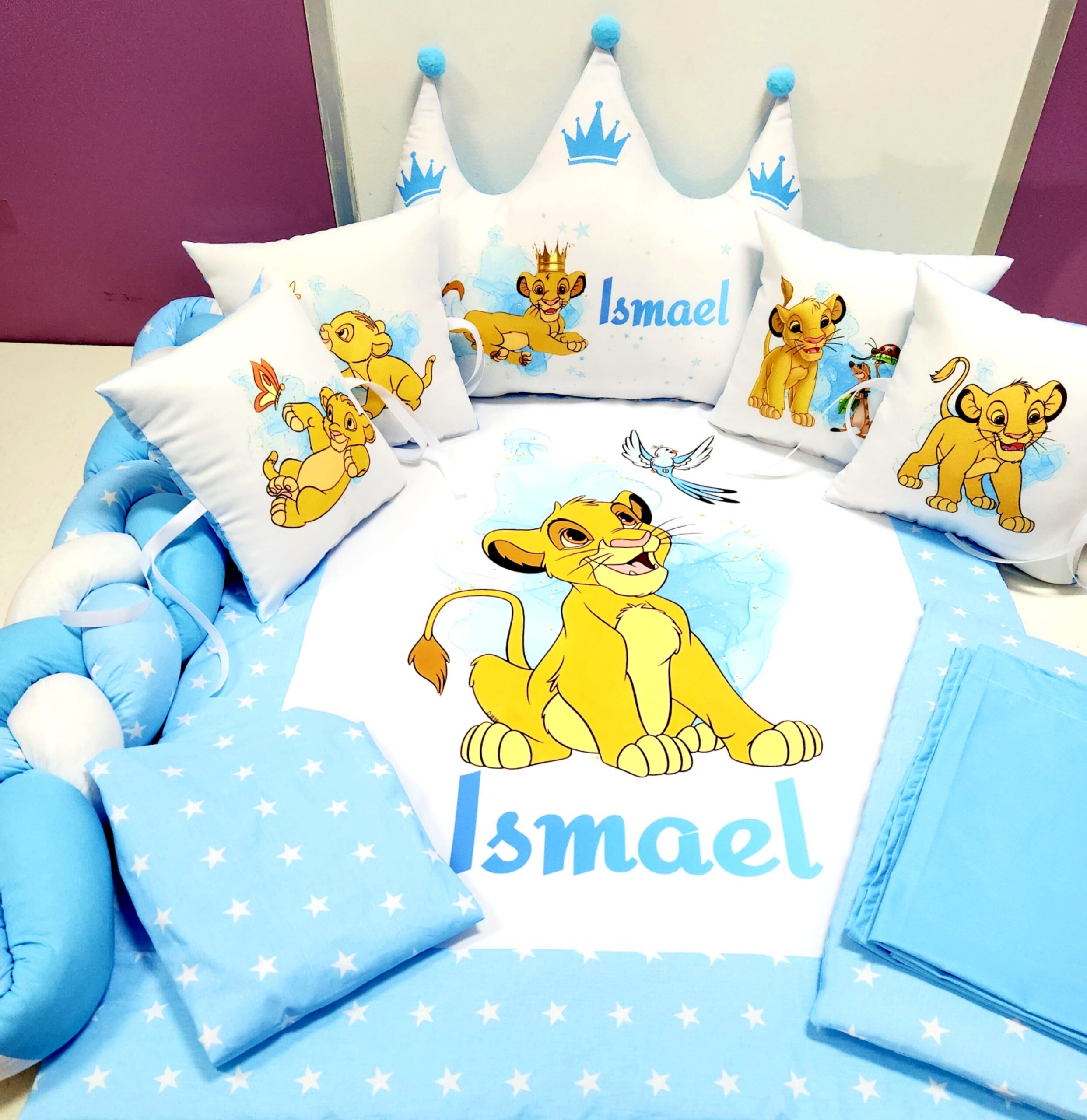 Modelo Coroa «Rei Leão estrelas»