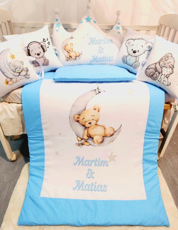 Modelo Coroa «Ursinho azul»