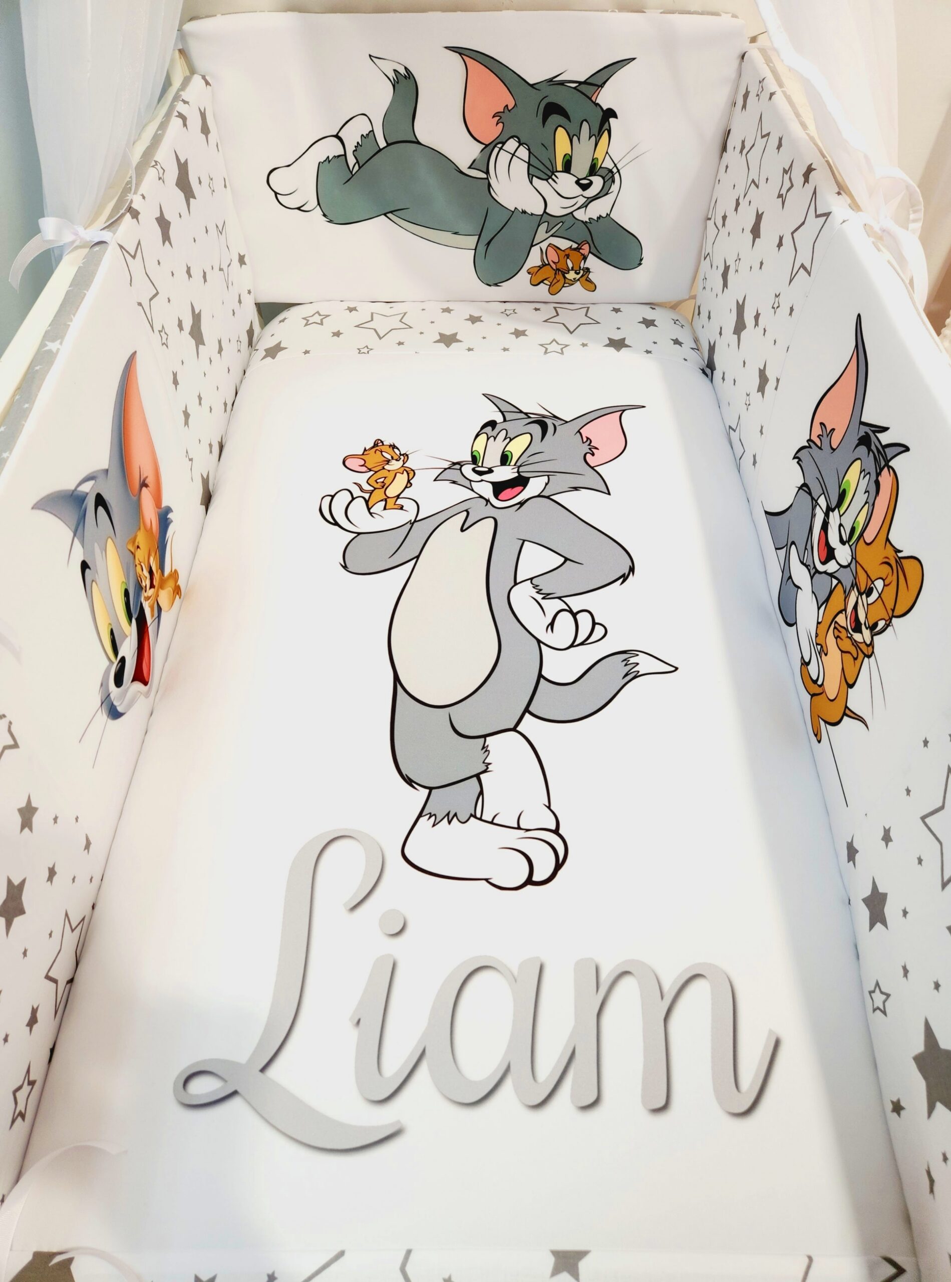 Modelo Proteção total «Tom e Jerry estrelas»