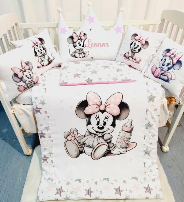 Modelo Coroa «Minnie Estrelas cinzentas»