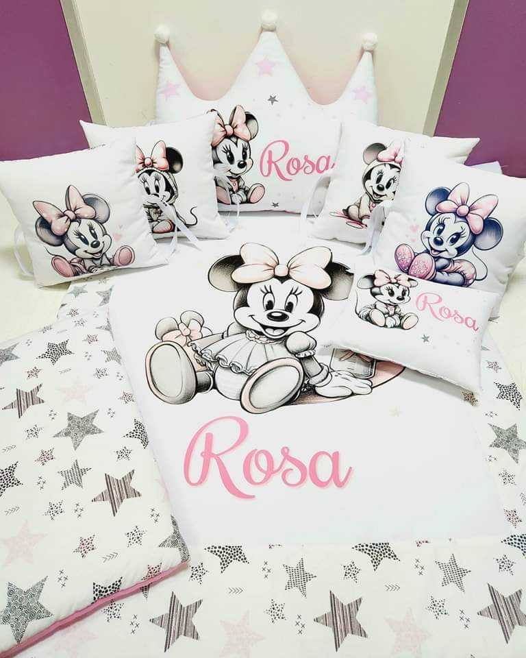 Modelo Coroa «Minnie Estrelas cinzentas»