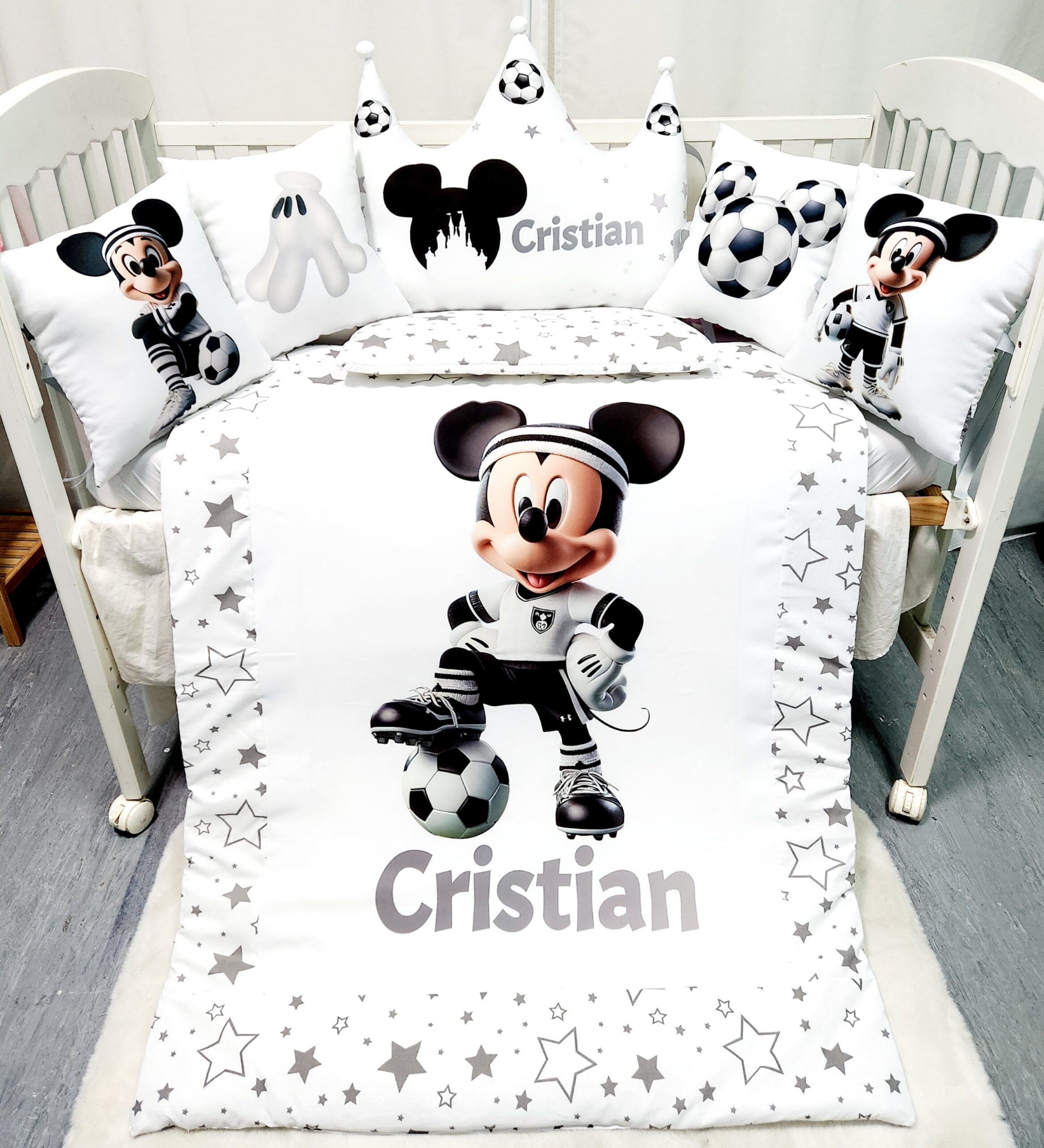 Modelo Coroa «Mickey Futebol»