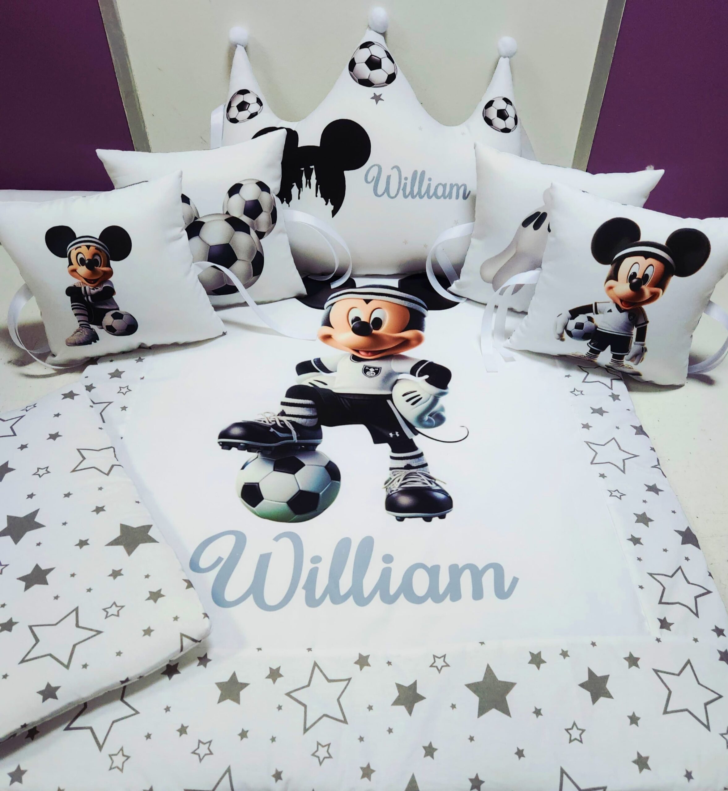 Modelo Coroa «Mickey Futebol»