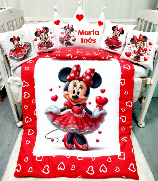 Modelo Coroa «Minnie vermelha»