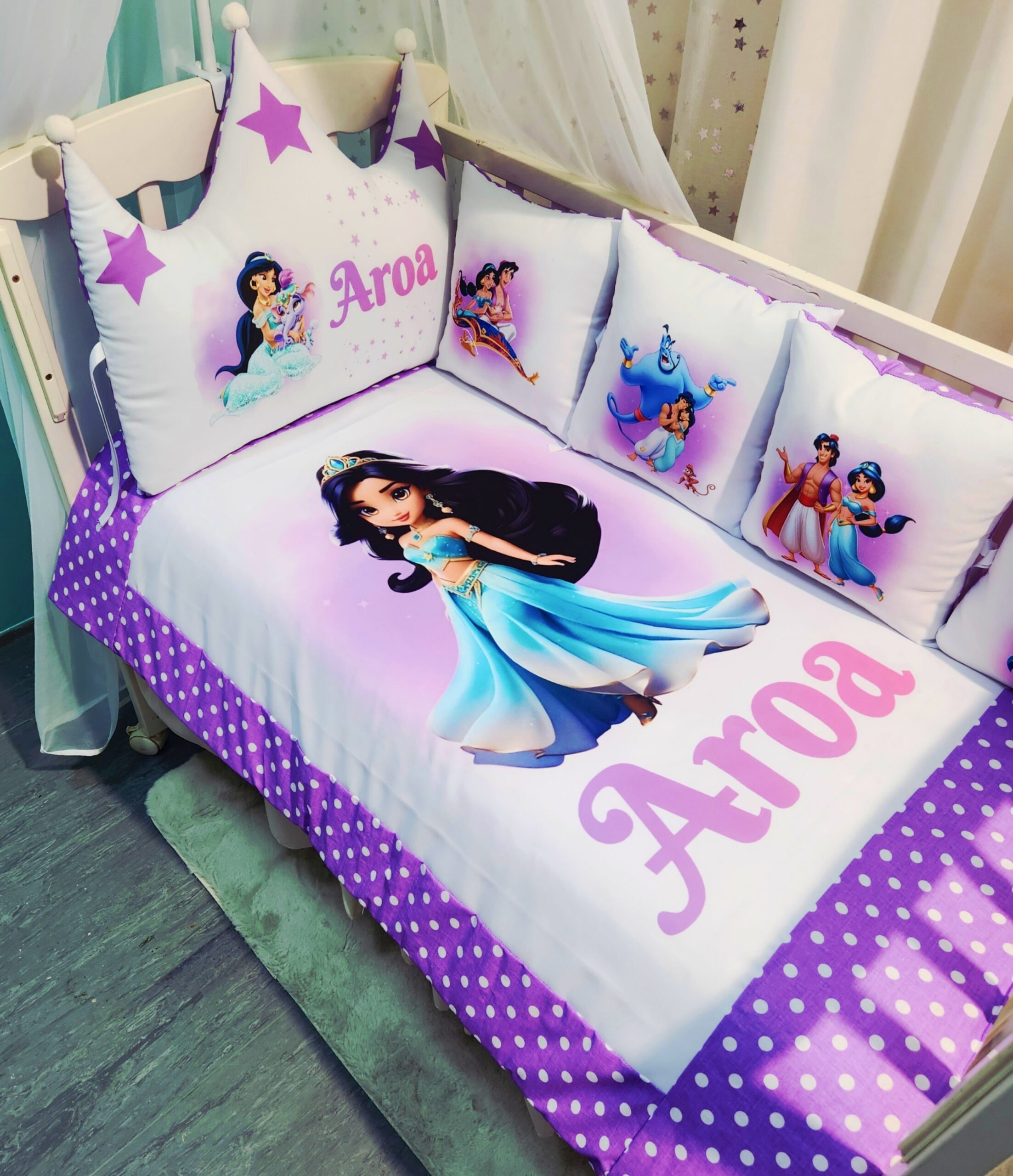 Modelo Coroa «Jasmin em roxo»