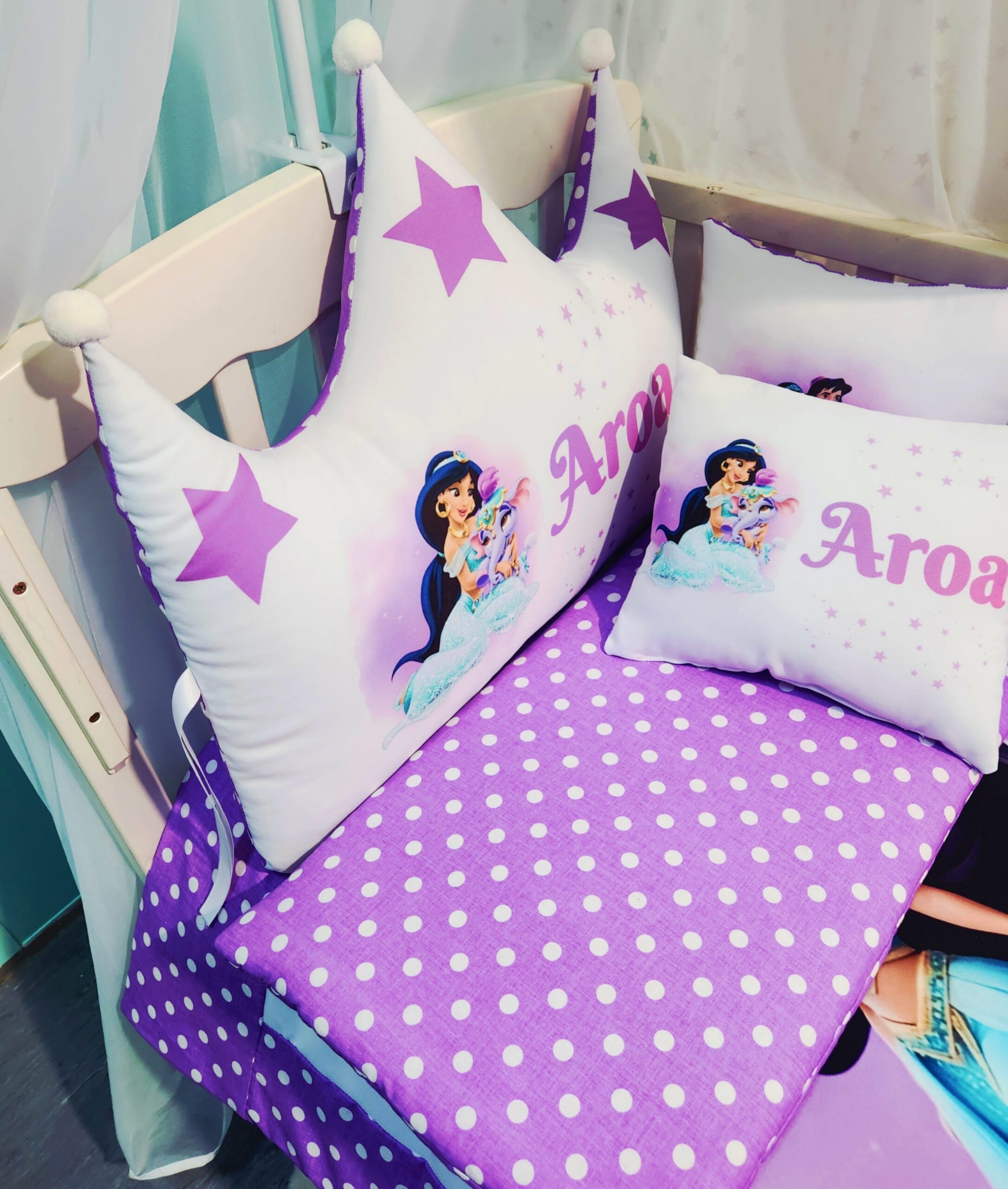 Modelo Coroa «Jasmin em roxo»