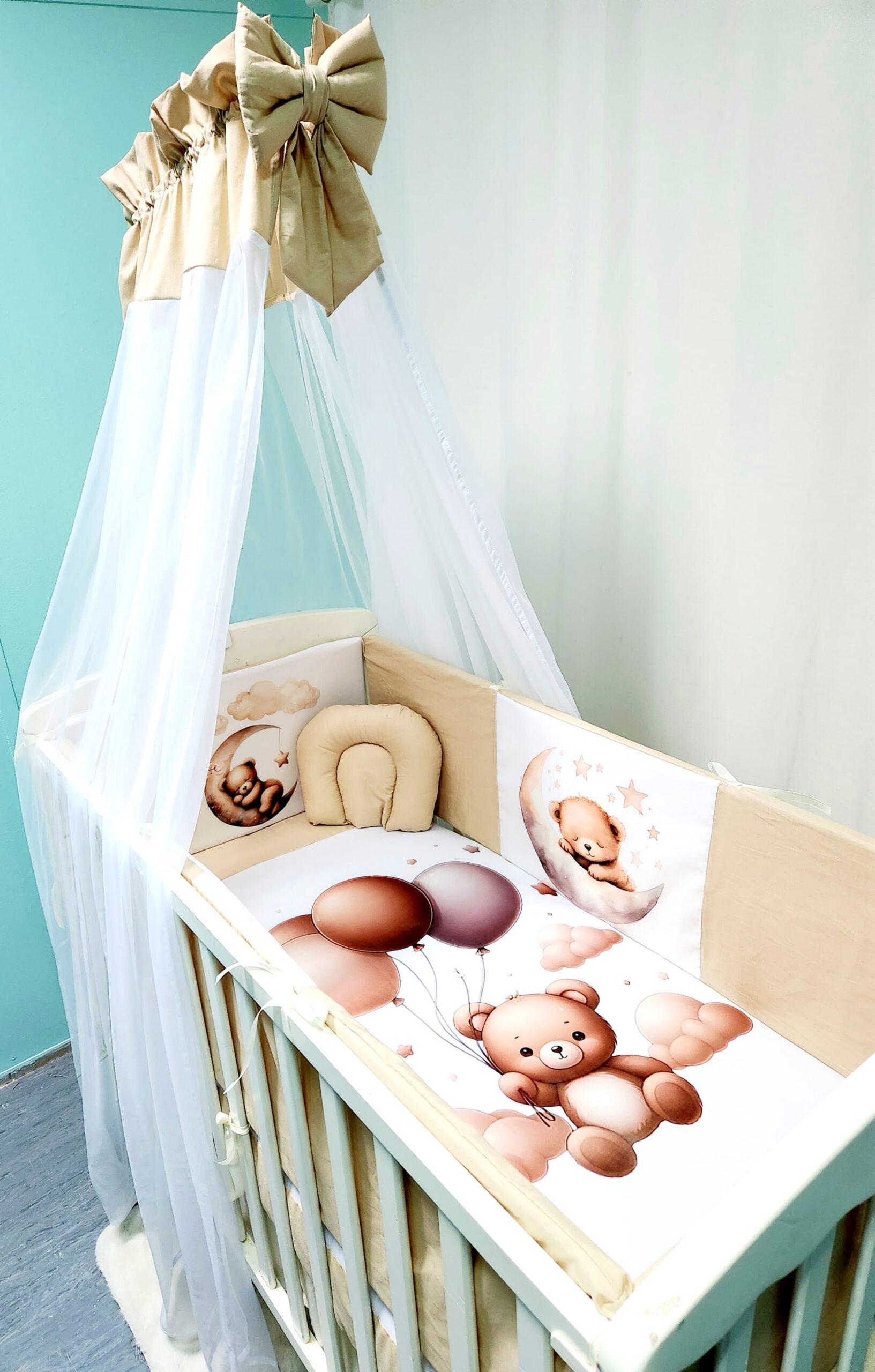 Modelo Proteção total «Ursinho beige»