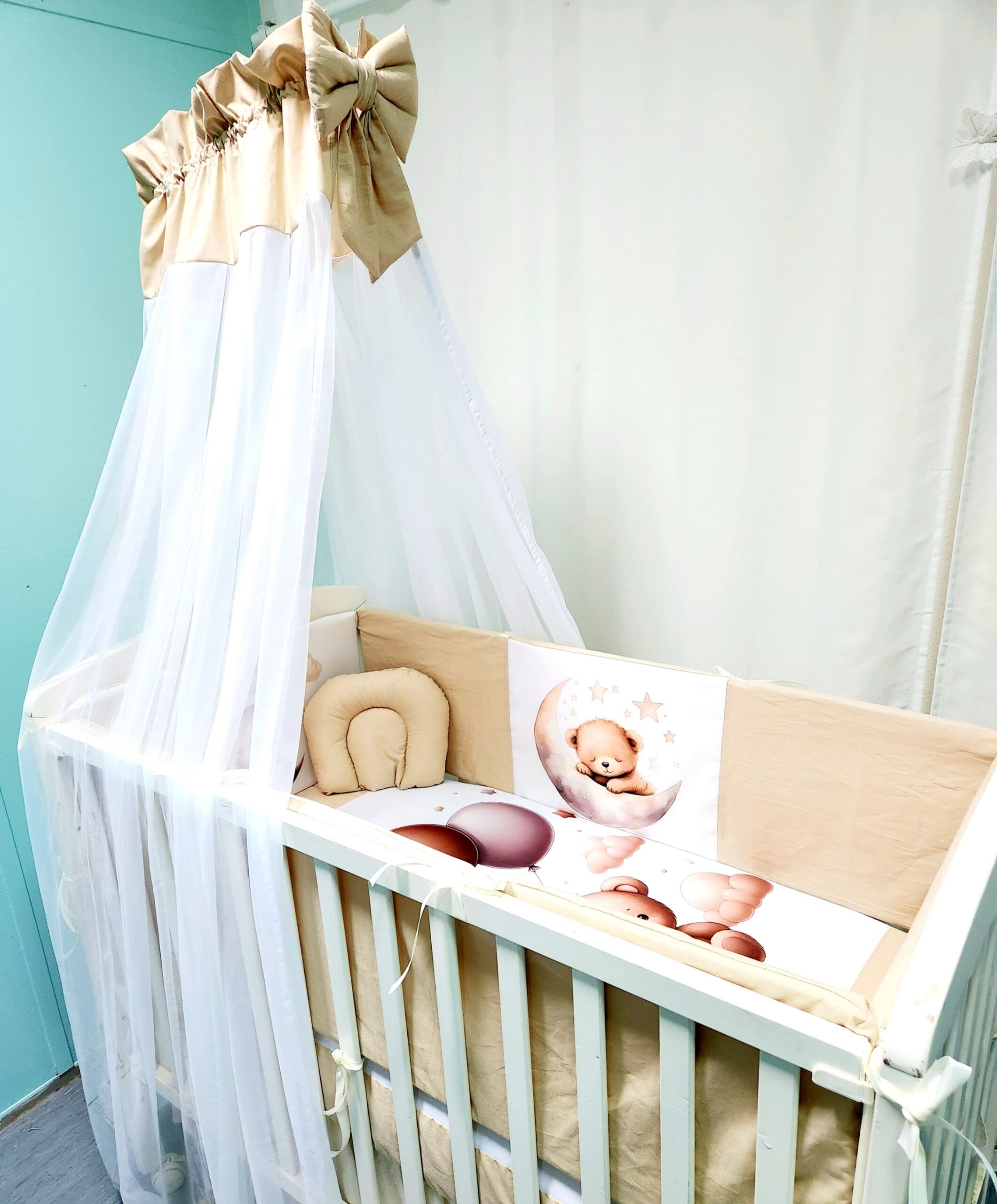 Modelo Proteção total «Ursinho beige»