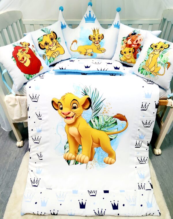 Modelo Coroa «Rei Leão coroa azul»