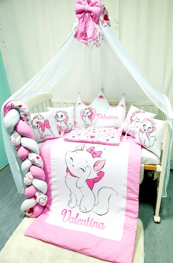 Modelo Coroa «Gata Marie com laço»