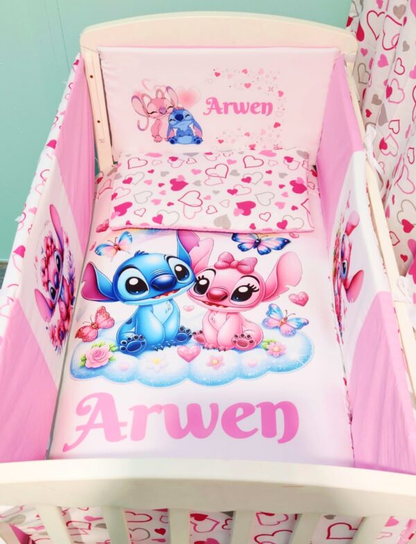 Modelo Proteção total «Stitch e Angel bebés»