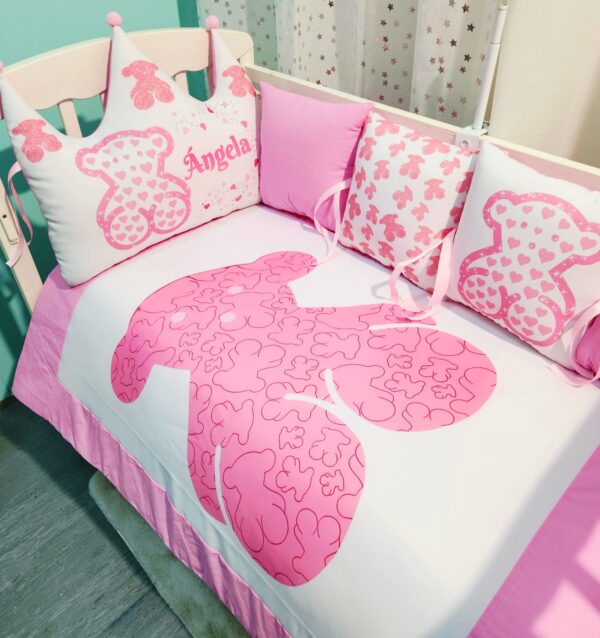 Modelo Coroa «Tous rosa»