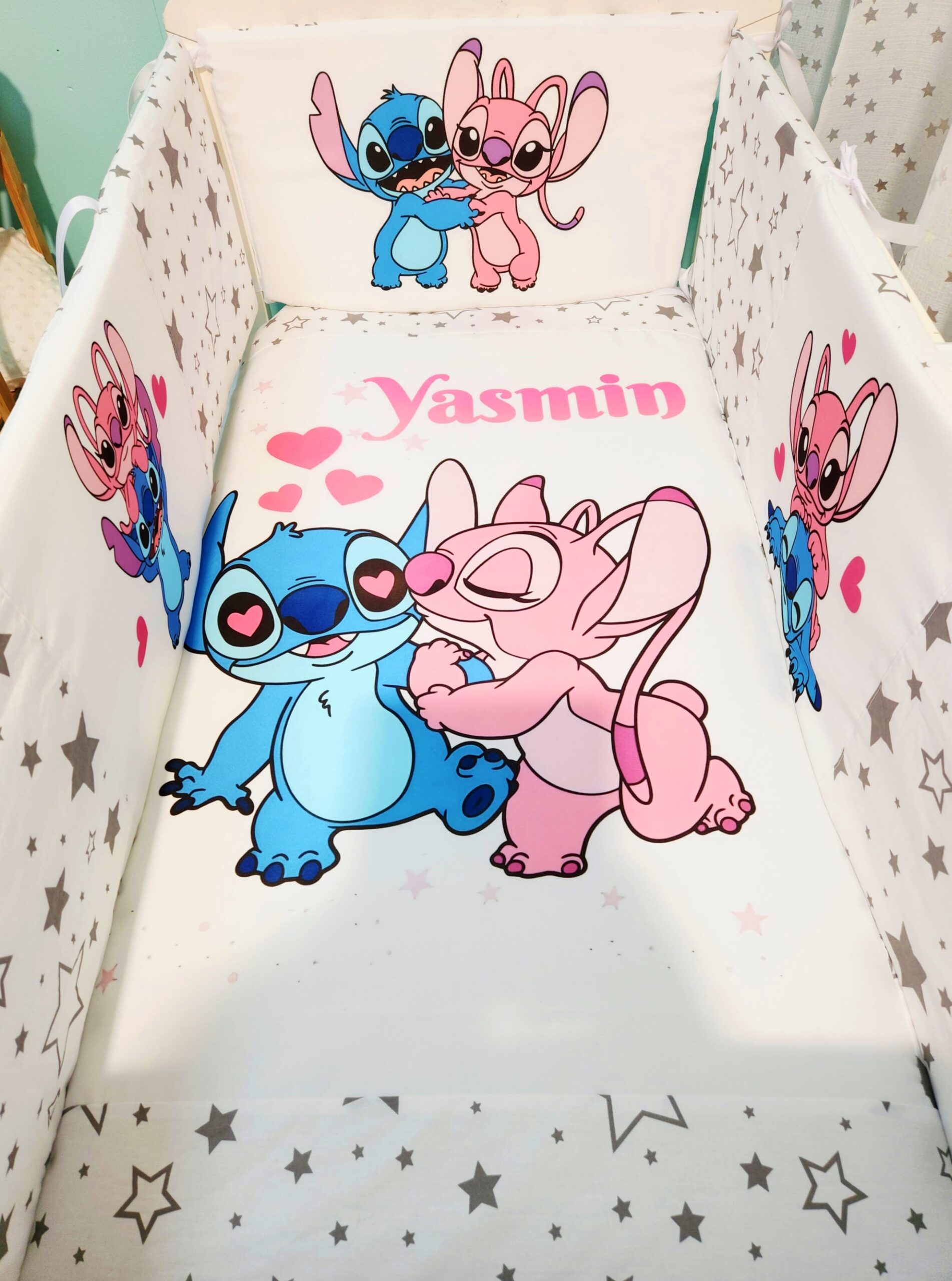 Modelo Proteção total «Angel com Stitch»