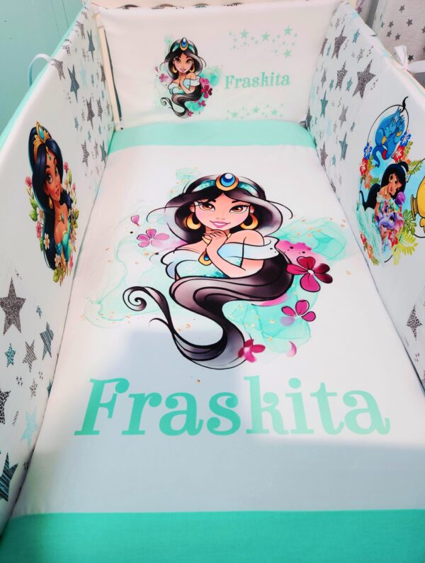 Modelo Proteção total «Jasmim com flores»