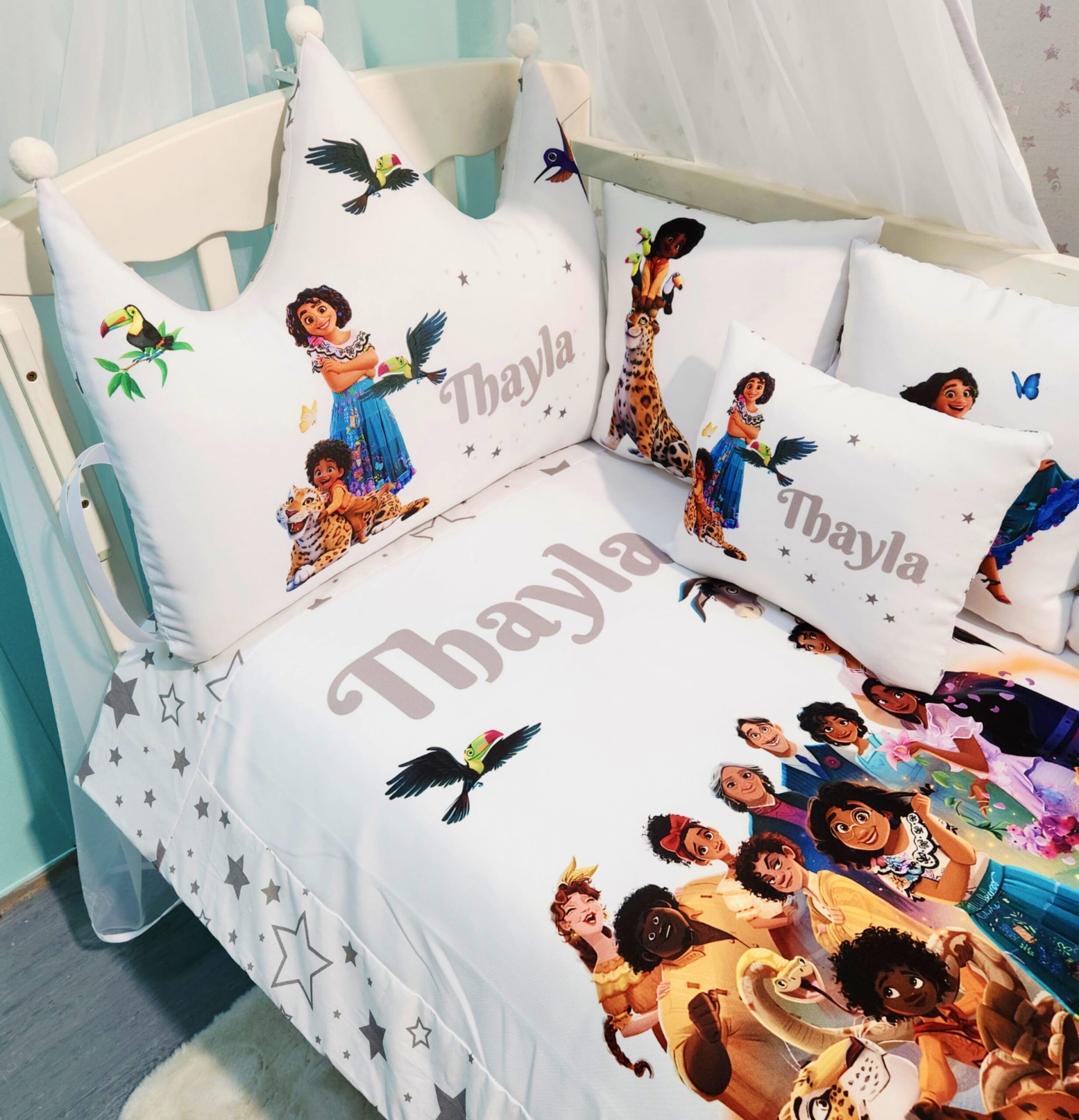 Modelo Coroa «Encanto cinzento»