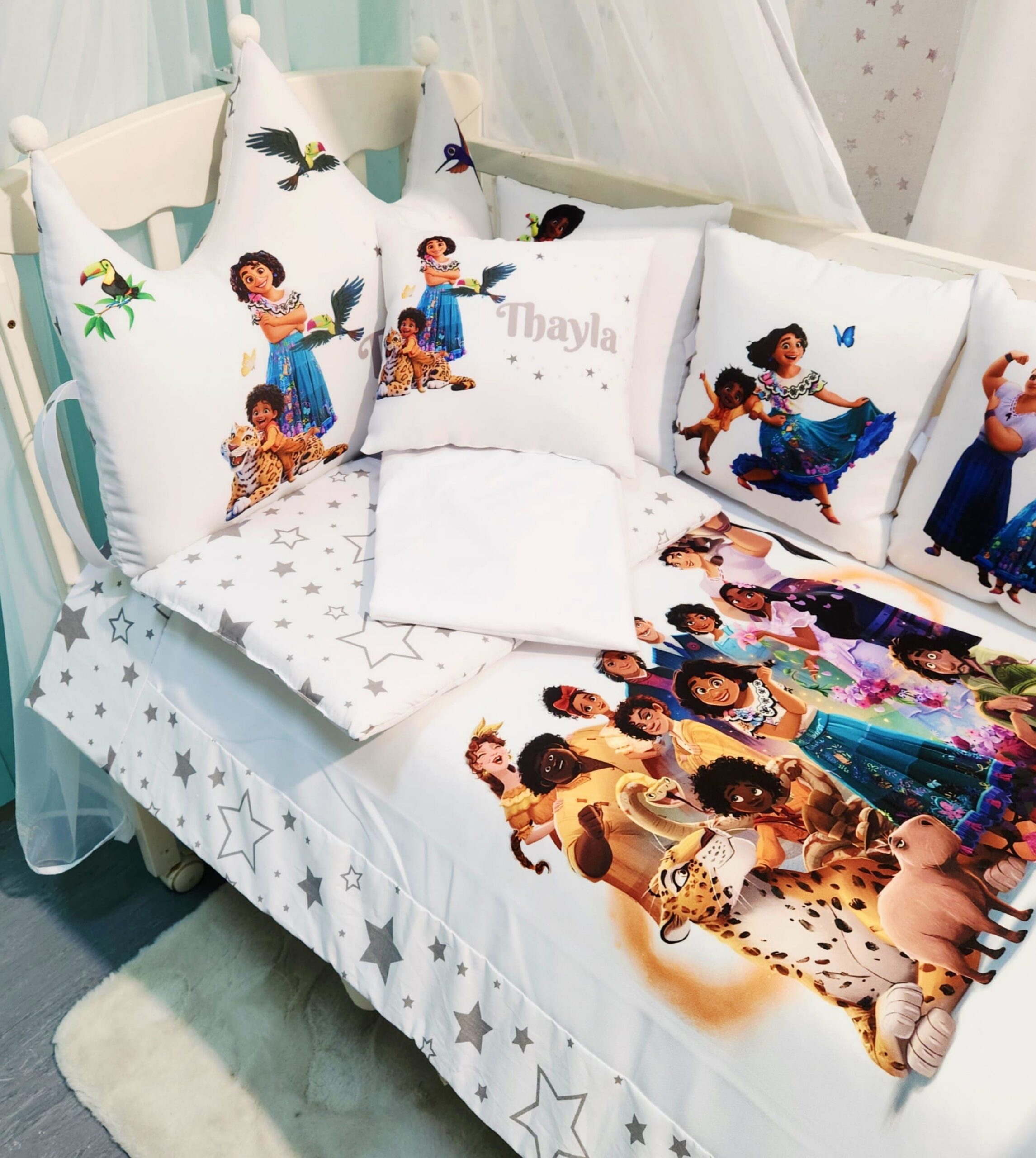 Modelo Coroa «Encanto cinzento»