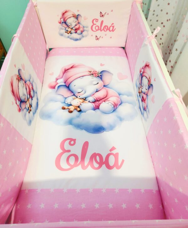 Modelo Proteção total «Elefantinho dorme numa nuvem»