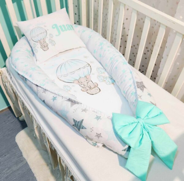 Ninho «Elefante verde água»