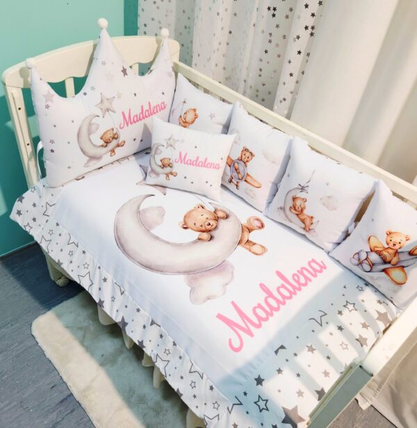 010 Modelo Coroa «Ursinho dorme na lua»