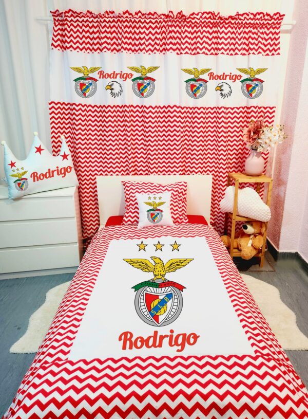 Conjunto para cama solteiro 90×200cm «Benfica»