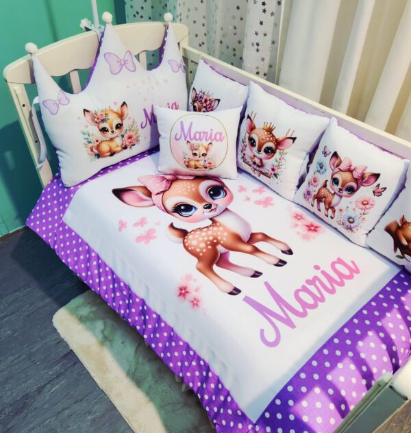Modelo Coroa «Bambi roxo»