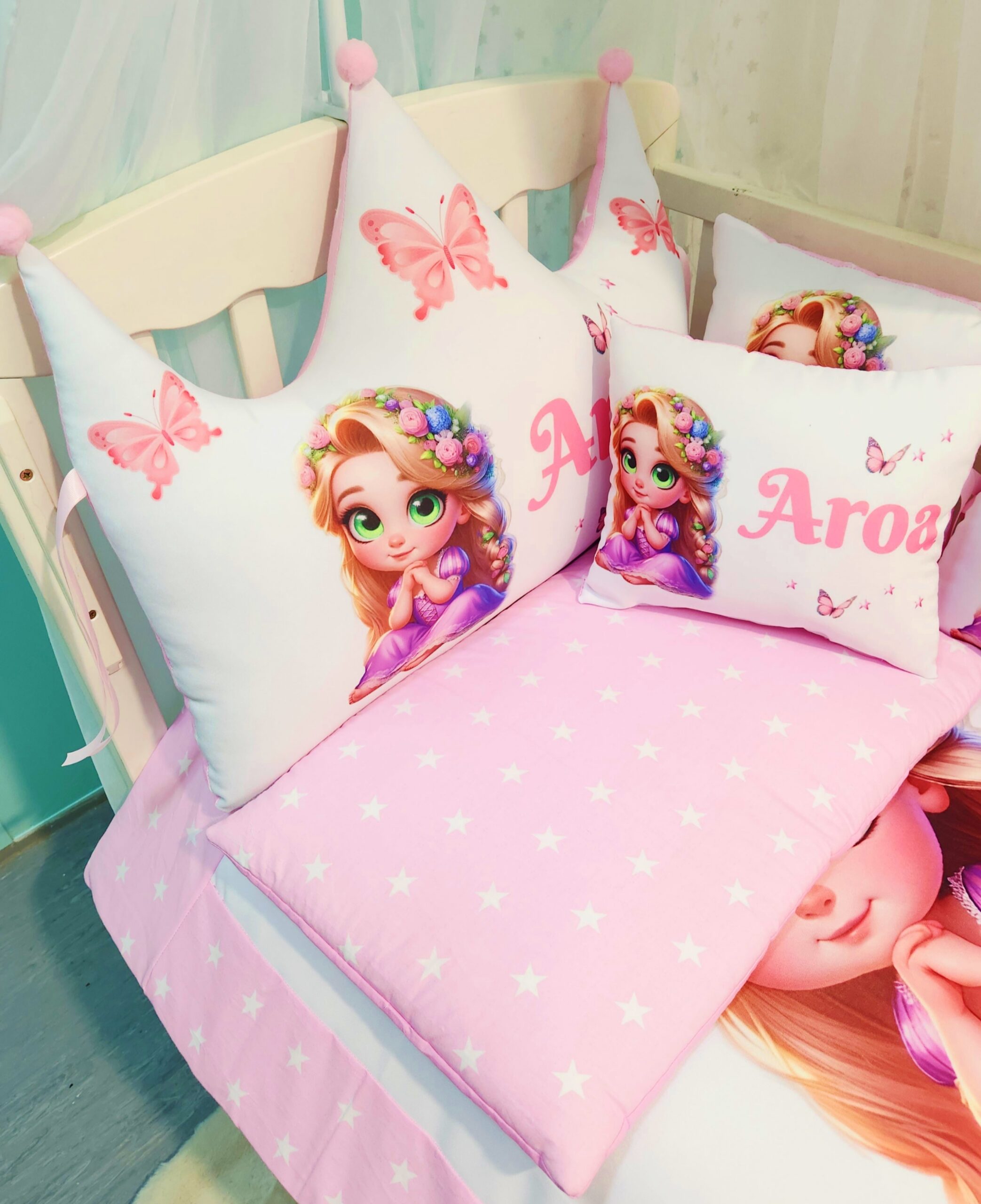 Modelo Coroa «Rapunzel bebé»