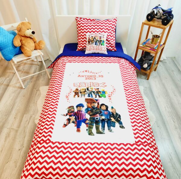 Conjunto para cama solteiro 90×200cm «Roblox»