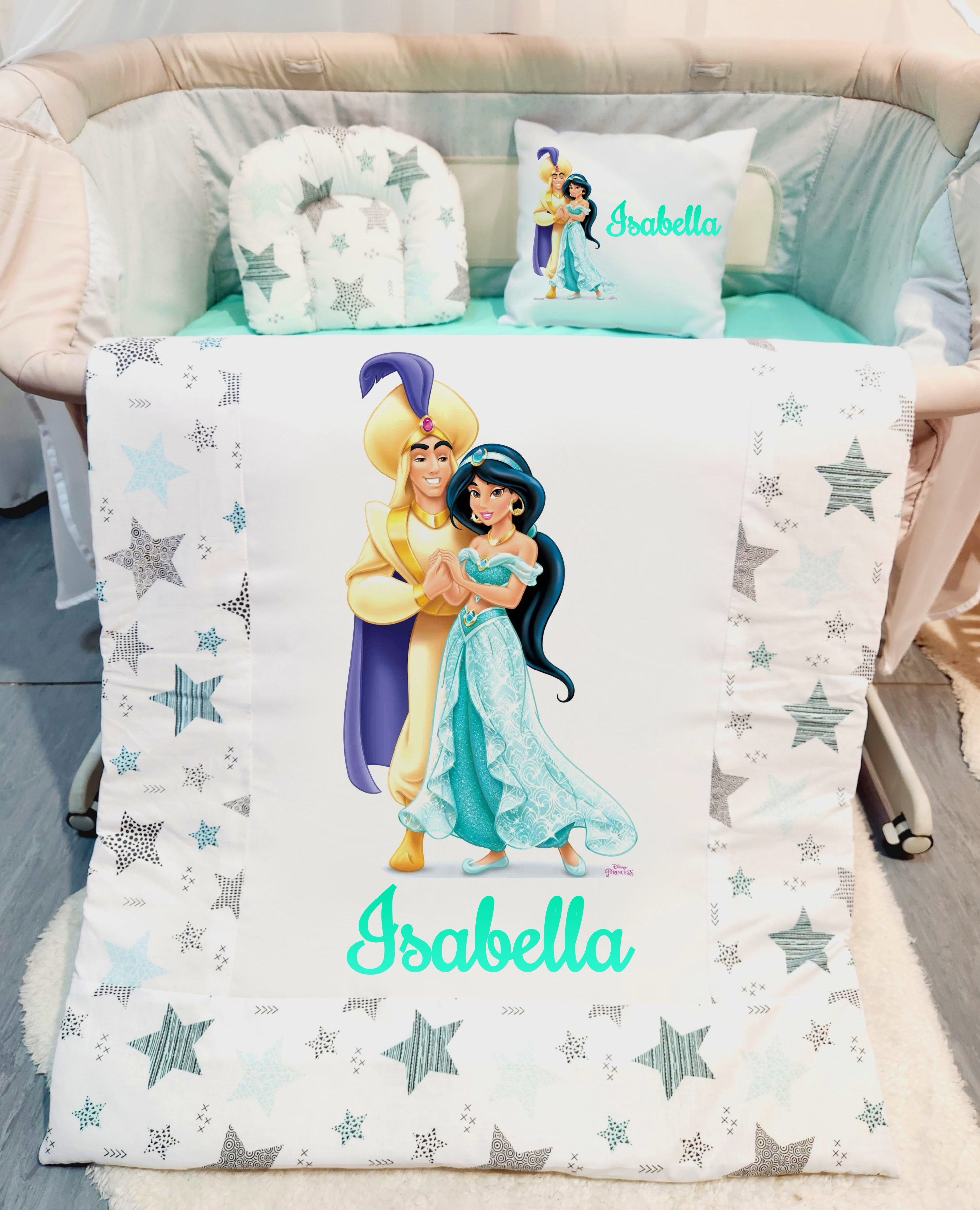 Roupa para mini berço «Yasmin»