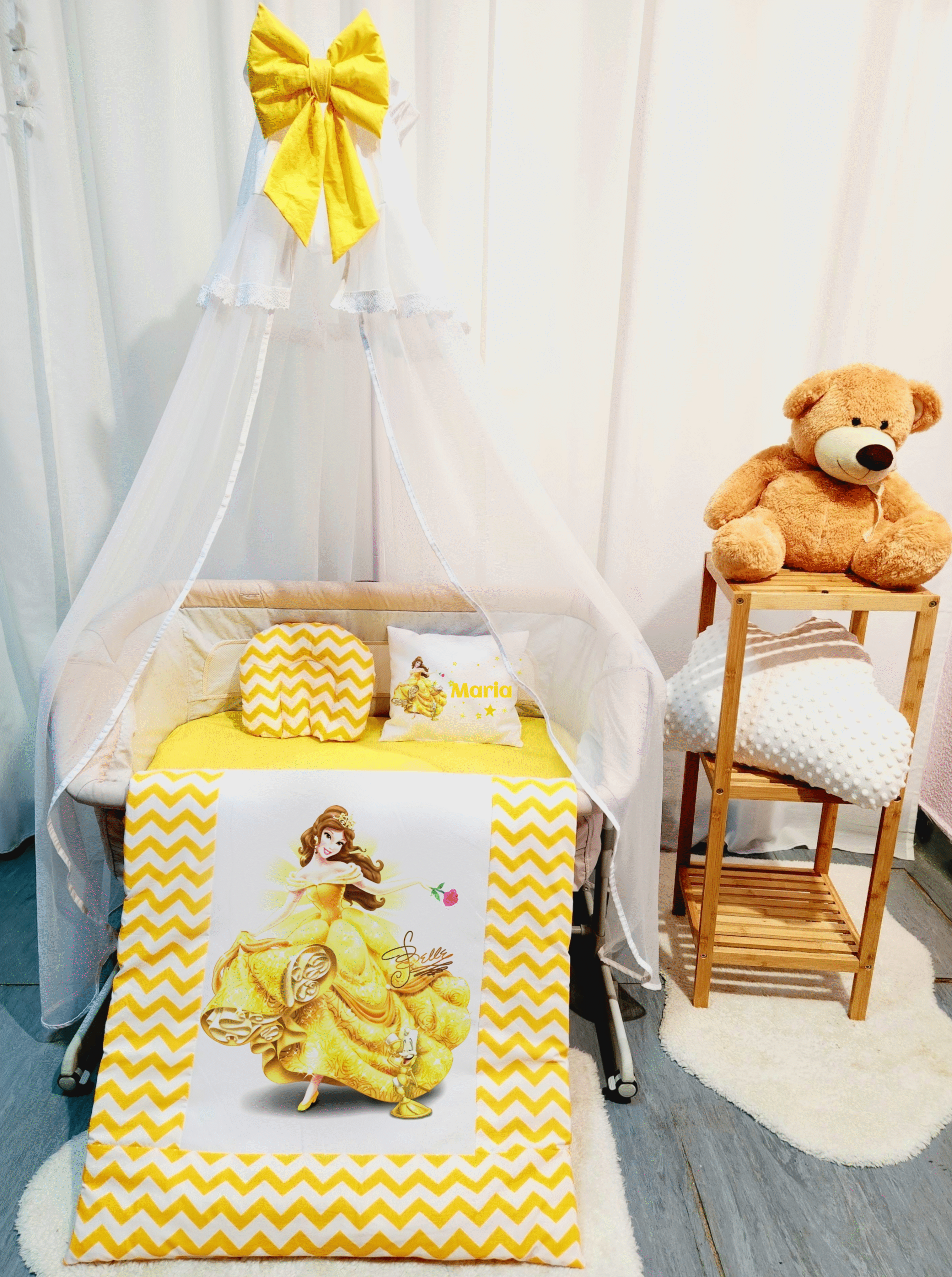 Roupa para mini berço «Bella»