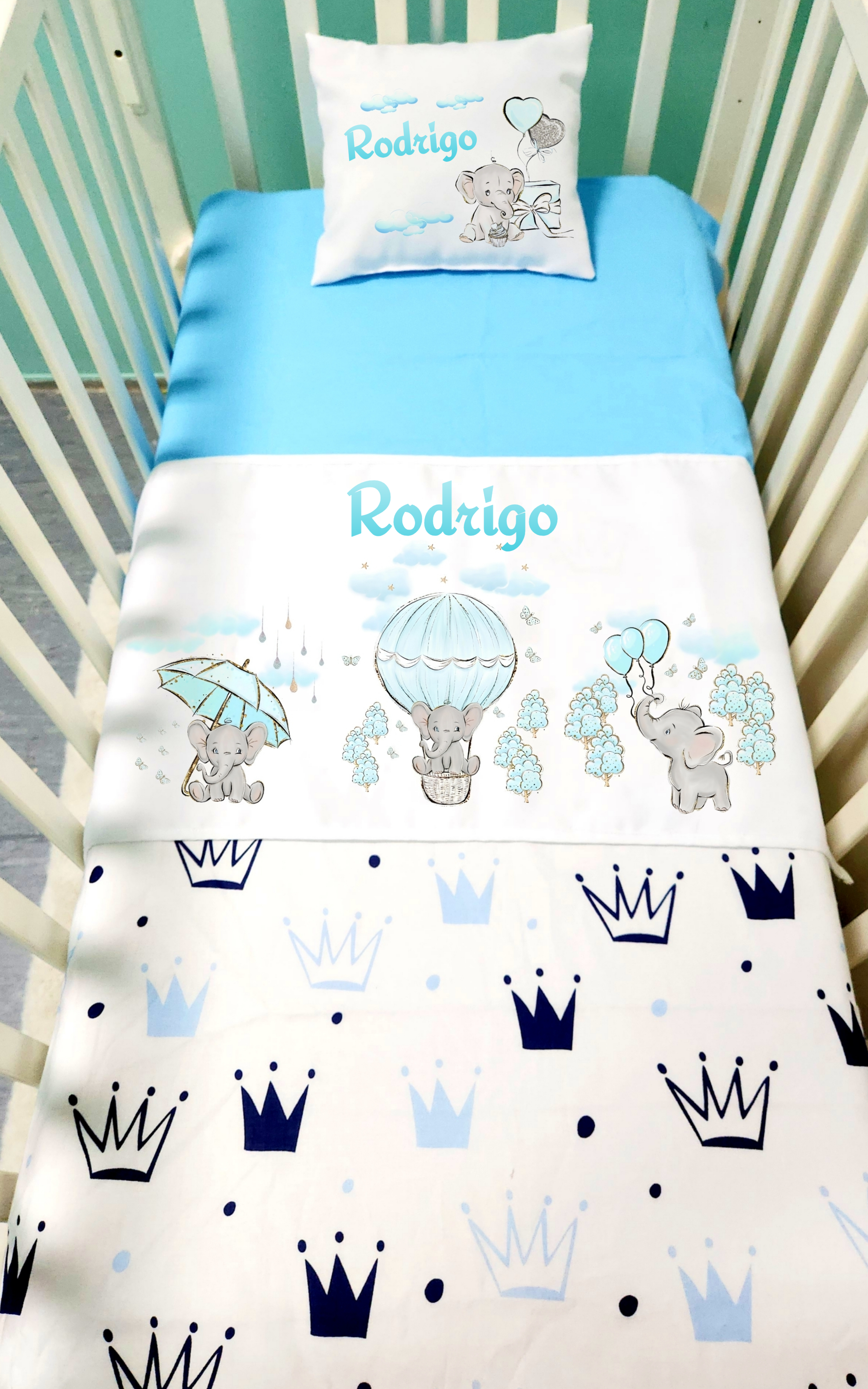 Conjunto Lençois «Elefante»