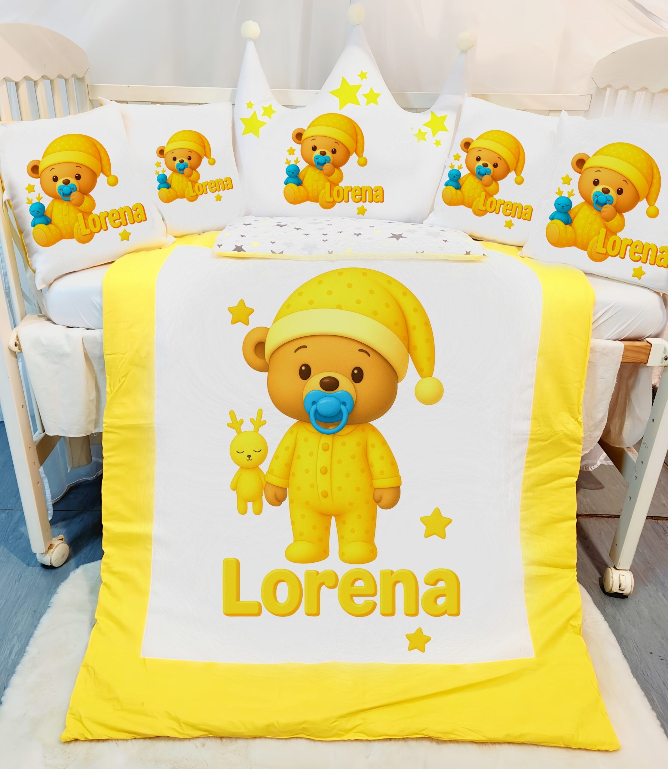 Modelo Coroa «Ursinho amarelo»