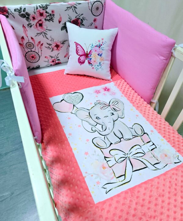 Conjunto «Elefante rosa»