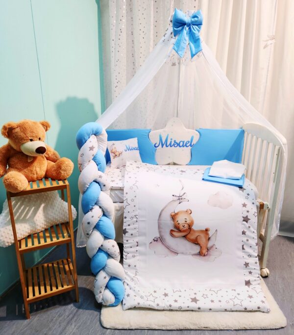 Conjunto Conforto  «Ursinho dorme na lua»