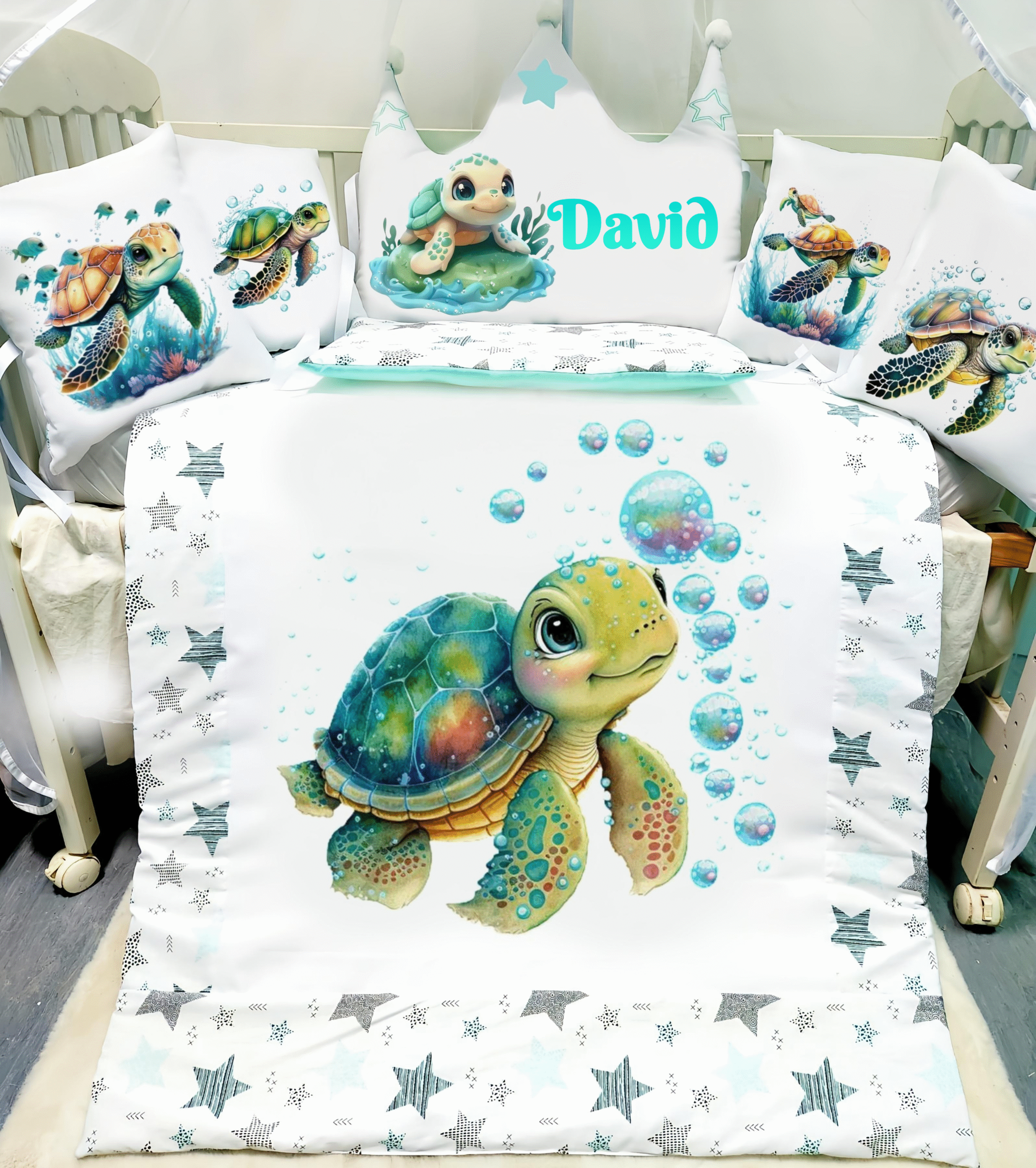 Modelo Coroa «Tartarugas»