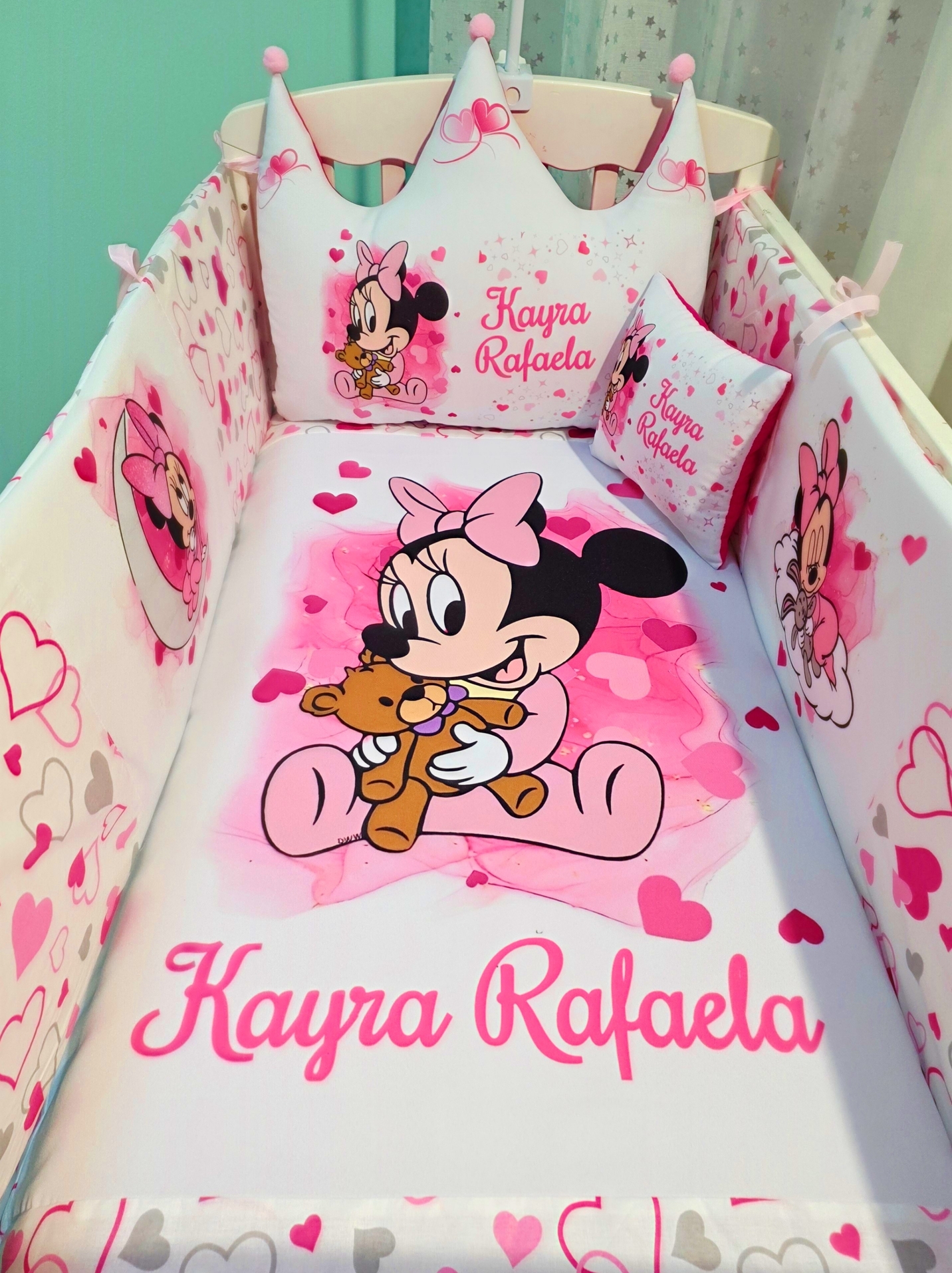 Modelo Harmonia «Minnie com ursinho»